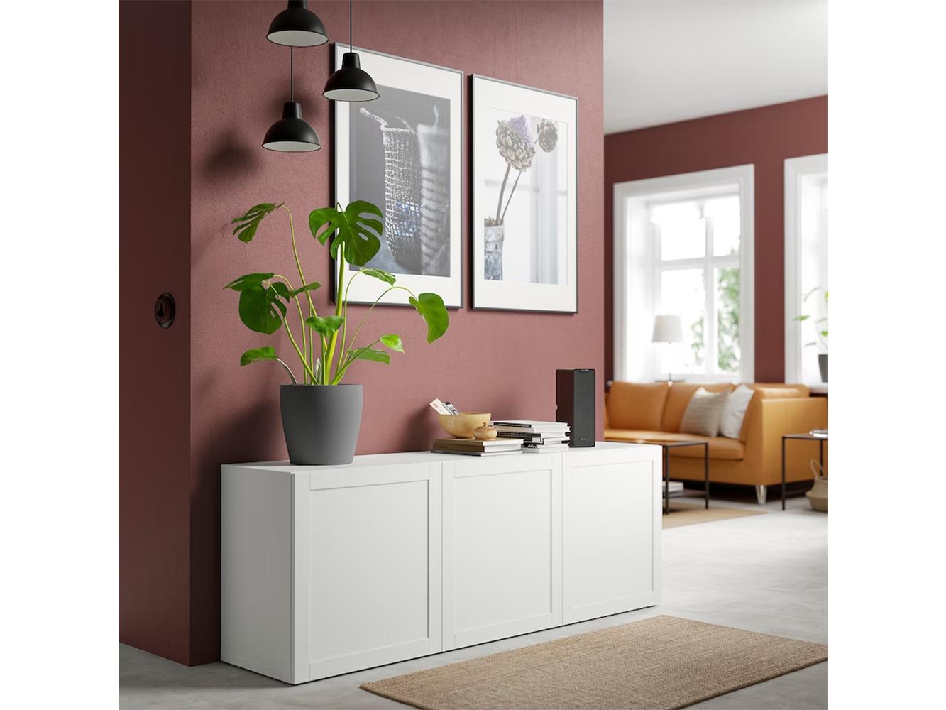 Комод Беста 114 white ИКЕА (IKEA)  изображение товара