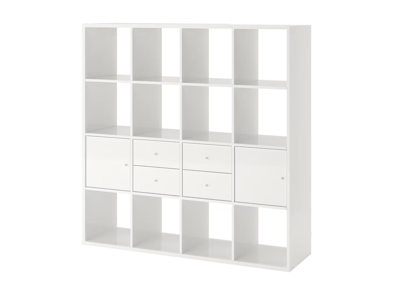 Стеллаж Каллакс 217 white ИКЕА (IKEA)  изображение товара