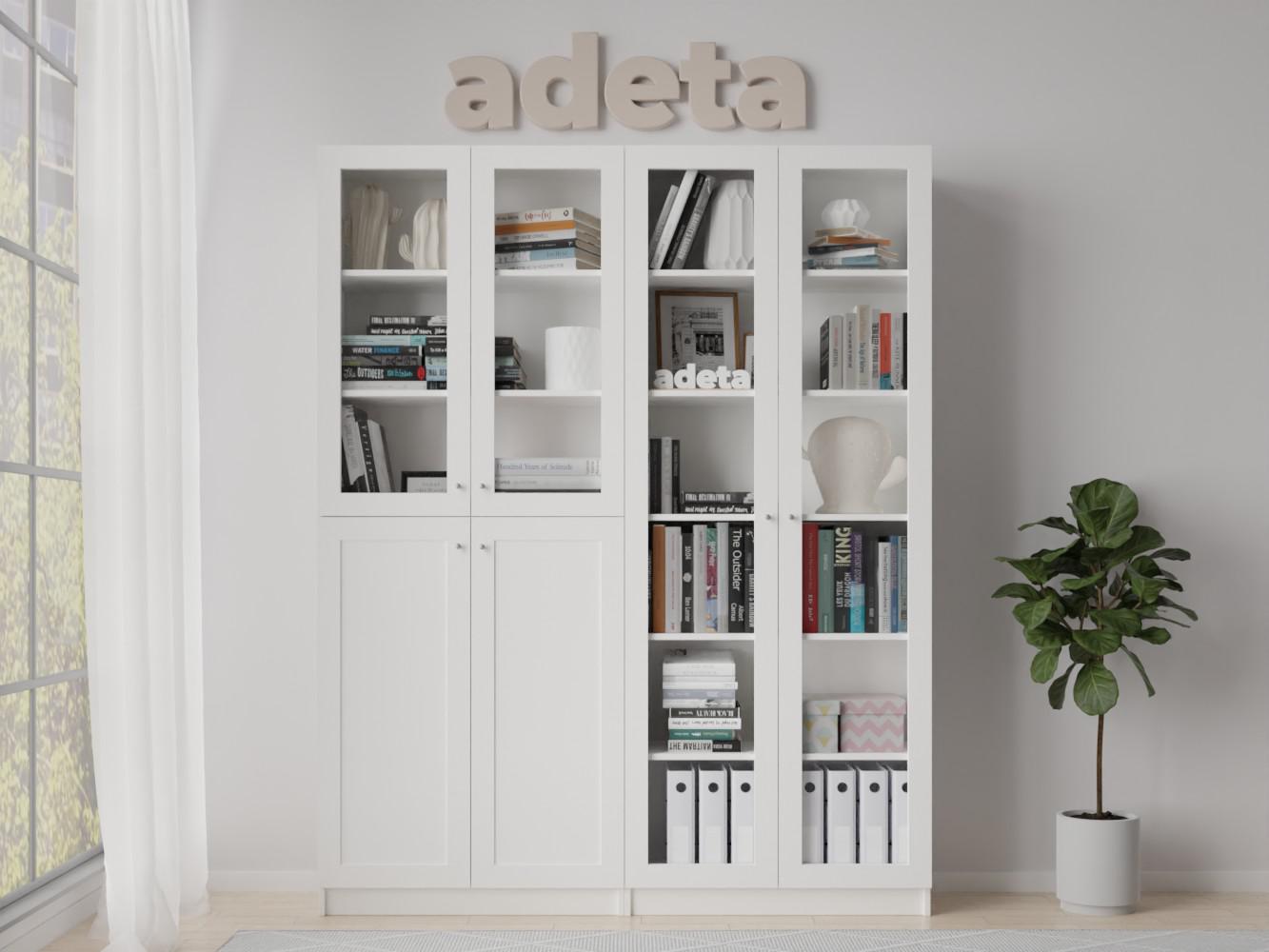 Книжный шкаф Билли 345 white ИКЕА (IKEA) изображение товара