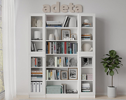 Изображение товара Книжный шкаф Билли 422 white ИКЕА (IKEA) на сайте adeta.ru