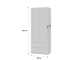 Изображение товара Распашной шкаф Пакс Форсанд 17 white ИКЕА (IKEA) на сайте adeta.ru